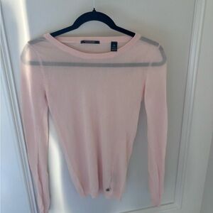 Scotch & Soda Pink Crew Neck Sweater